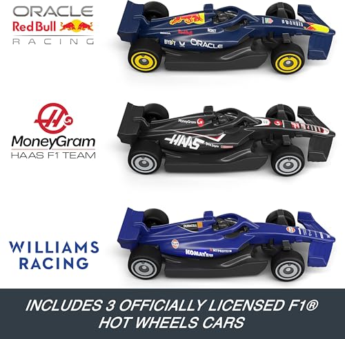 ​Hot Wheels Formula 1® Grand Prix Circuit & 3 Cars (Teams May Vary) - image 3