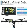 Electric Bicycle LCD Display Meter 250W/350W, 36V‑48V 15A Ebike Controller Waterproof LCD Display Panel Brushless Controller Kit for Electric Bicycle Scooter Mountain Bike Modification #5