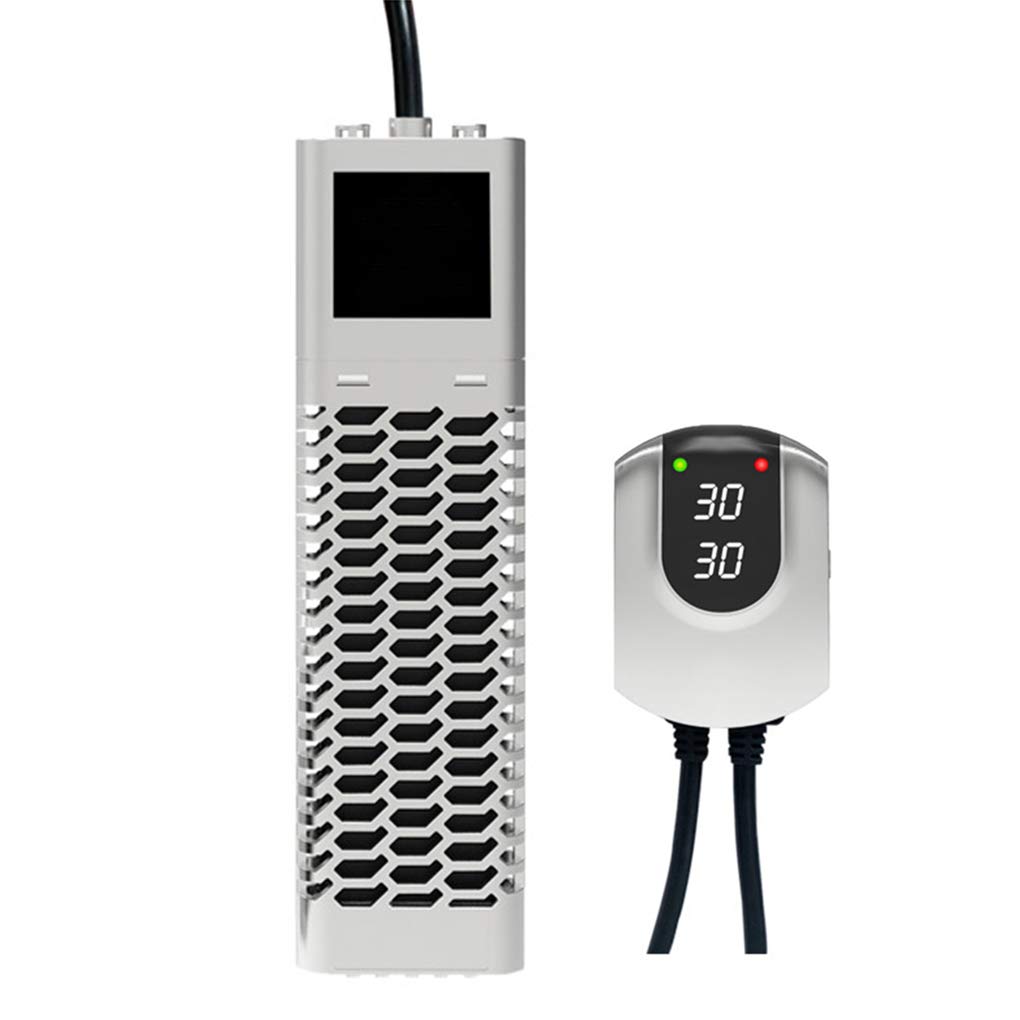 Calentador de Acuario Calentador de Acuario, Calentador Sumergible para Tanque de Peces con Pantalla LED de Temperatura y Controlador de Temperatura Externo