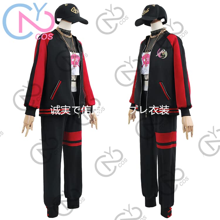 ホロライブEN 森カリオペ　uwowo S サイズ　コスプレ衣装　ウィッグセット ホロライブEN 森カリオペ uwowo S サイズ コスプレ衣装 ウィッグ