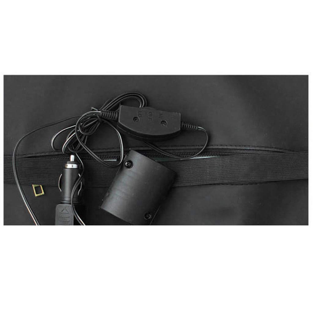 Cojín de masaje eléctrico para coche, masaje lumbar, cojín lumbar