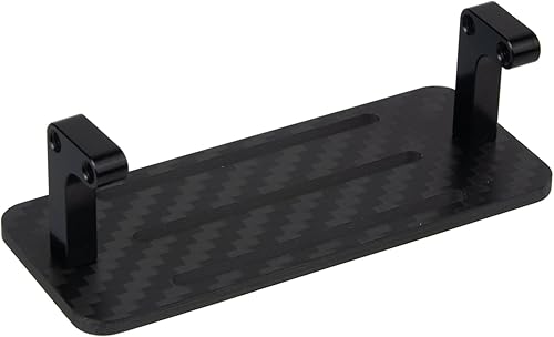 Miniatura 5 de Placa de batería de fibra de carbono para coche RC Bandeja de batería de montaje receptor ESC para 110 RC Crawler LCG chasis GEN2 axial SCX10 II