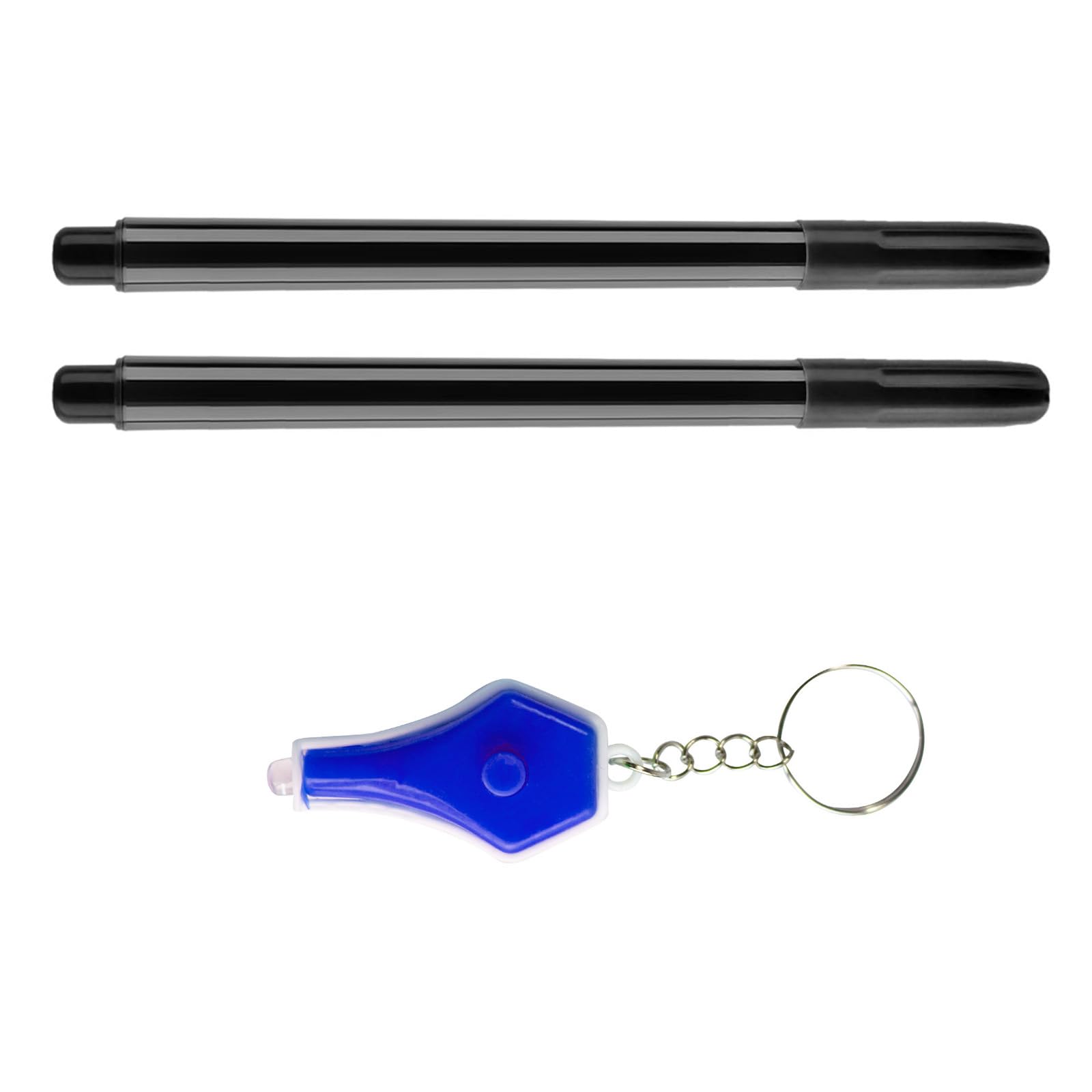 yanwuwa Of 2 Invisible Inks Pen for Kids Birthday Christmas Supply Secret Message Pen and LED Light Set for Writing Invisible Inks with Light for Kids