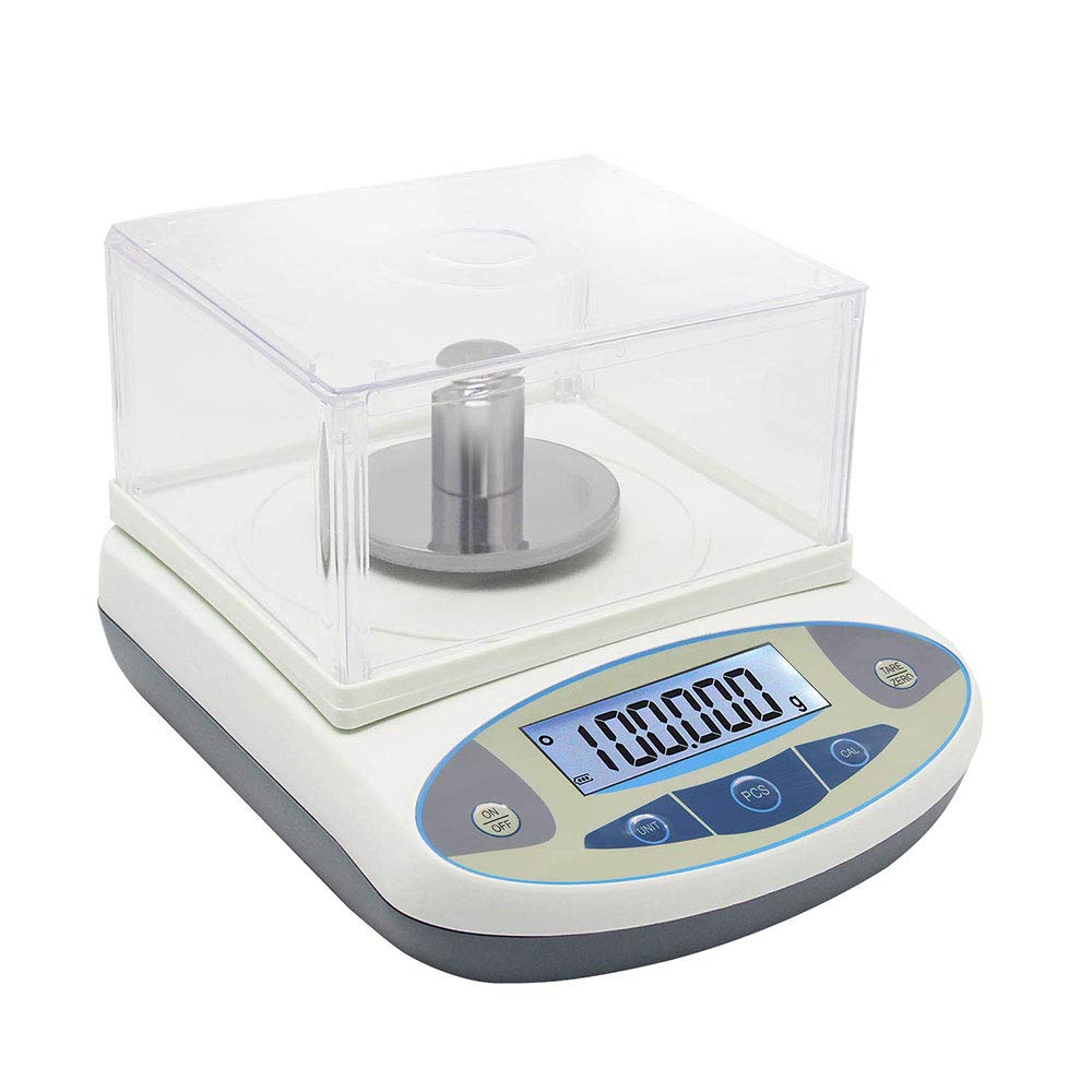 MYUYEE Lab Precision Weighing Balance Scales Analytical Balances Lab Analytical Balance Scale Digital Laboratory Analytical Weight Scale Balance Electronic Precision,