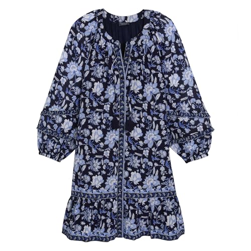 vineyard vines Women's Jeleeza Ruffle Tunic Dress