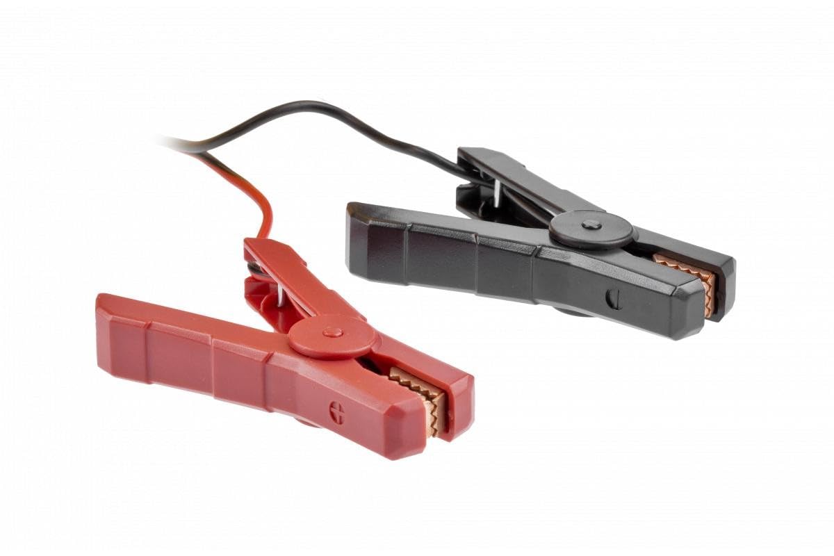 Hogert Technik Cargador de batería de Coche 2A Max 8A Max 15A Max para Coche Camiones Moto Batería Hasta 15-300Ah | Potección contra cortocircuito HT8G613