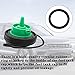 Gas Cap Fuel Cap for Volkswagen 2009-2017 VW CC 2009-2017 VW Tiguan 2007-2016 VW Eos 2006-2010 VW Passat 2017-2018 VW Tiguan Limited, 3C8201550E 3C8-201-550-E Fuel Tank Cap