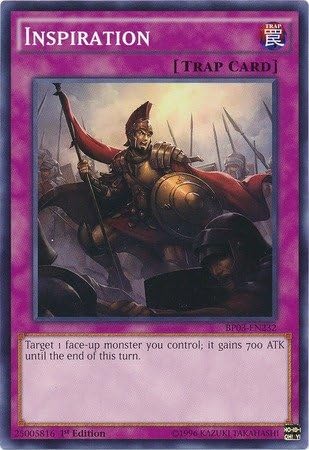 Yu-Gi-Oh! - Inspiración (BP03-EN232) - Battle Pack 3: Monster League - 1ª Edición - Común