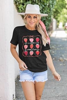 トップス R&D.M.Co- HAND PICKED STRAWBERRY TEE R&D.M.Co-☆今期新品HAND PICKED STRAWBERRY TEE