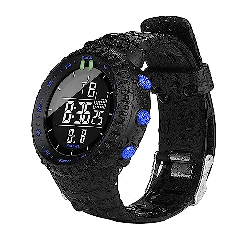 Montre numérique multifonctionnelle SMAEL 1237 étanche et antichoc