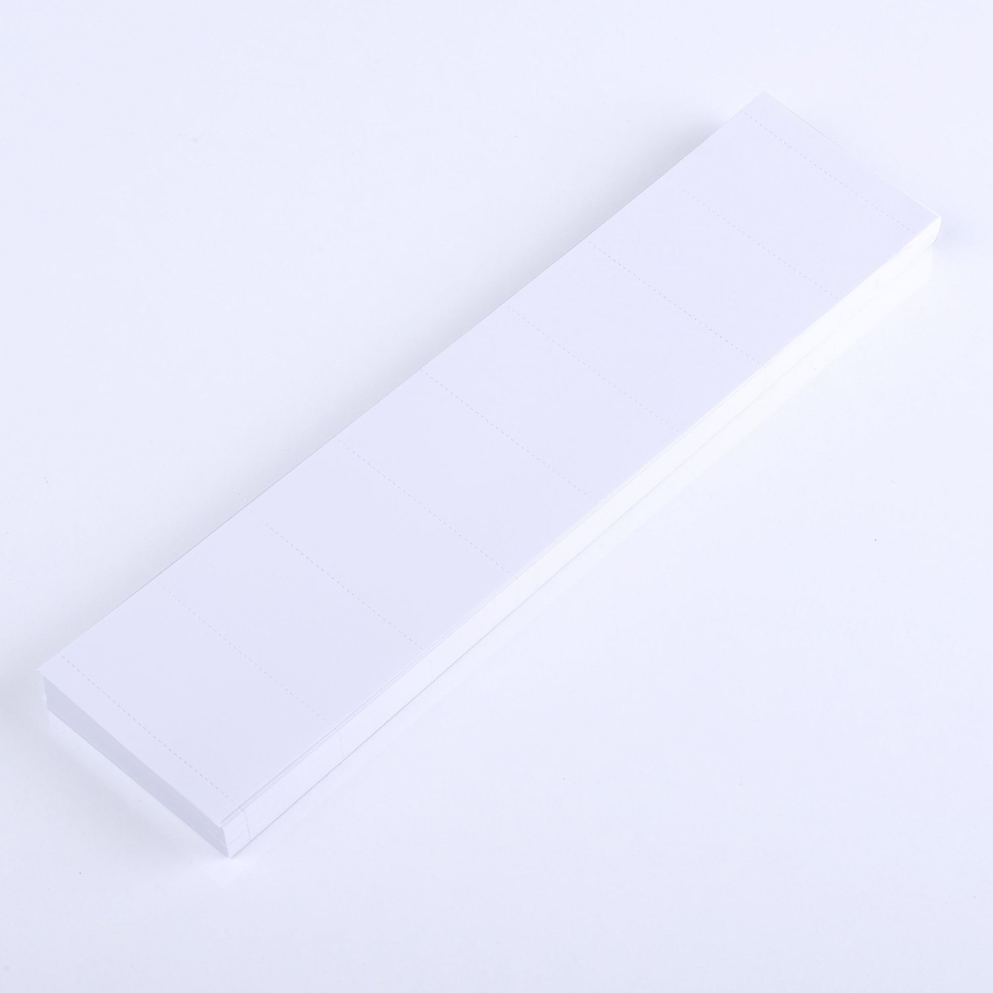 MasterVision White Inserts / 3" x 1-3/4" / 1 Index Card Filing