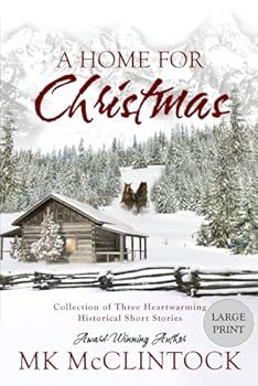 Paperback A Home for Christmas (Short Story Collection) (Cambron Press Large Print) Book
