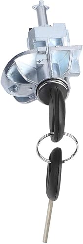 Miniatura 9 de Fydun Asamblea del cilindro de la cerradura de puerta de la aleación de aluminio con 2 llaves para la impulsión izquierda de la serie E46 3