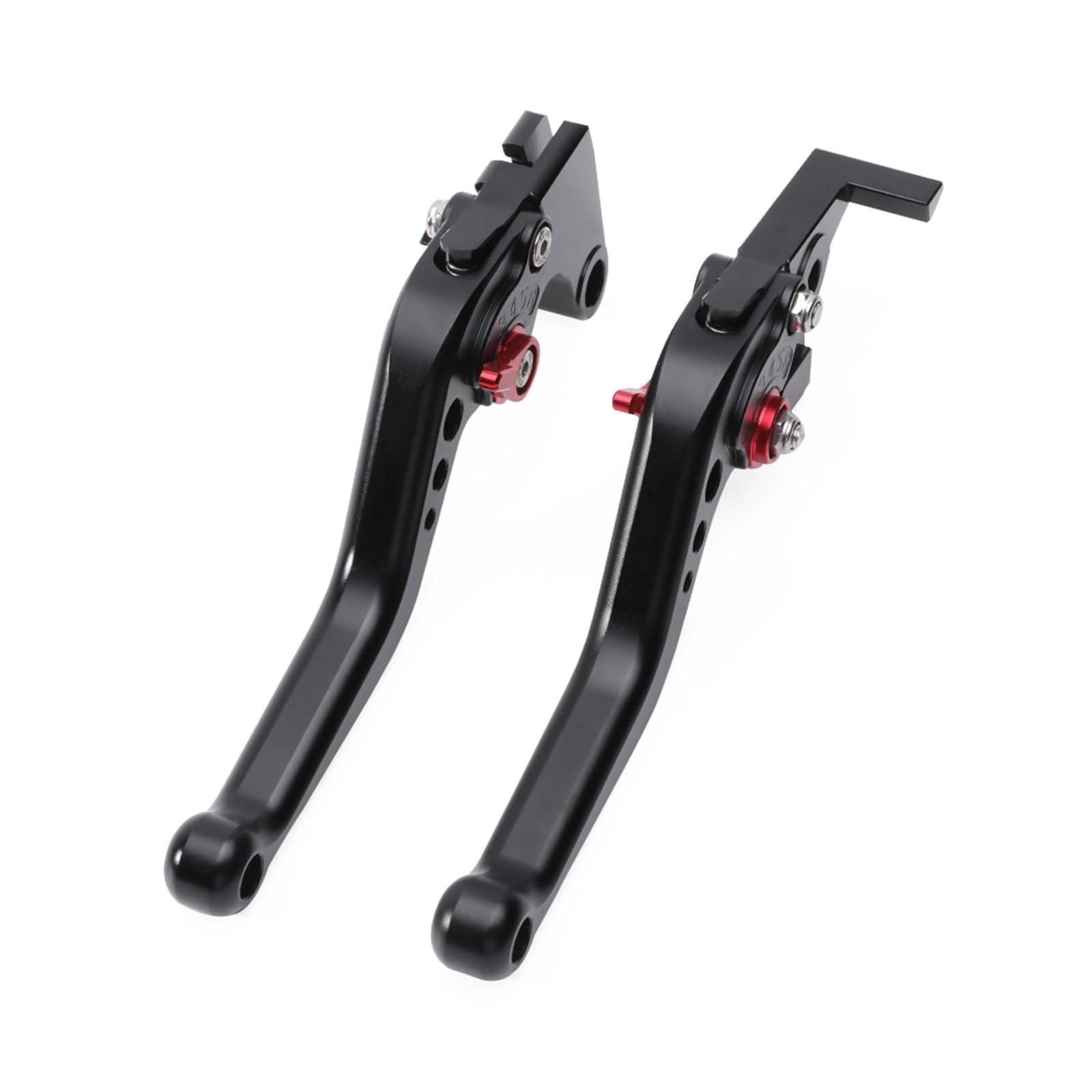 TINGYUS Motorbike Brake Lever for CB600F for CB900F for Hornet for CBR900RR Adjustable Short/Long Brake Clutch Levers(Short Black)