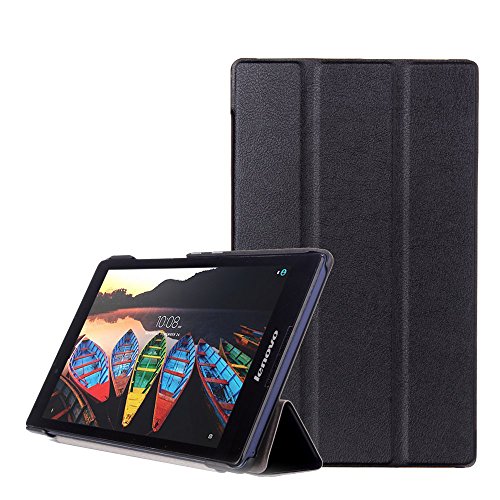 �yTrocent�zLenovo TAB3 & TAB2 �P�[�X ���m�{ �^�u3 & �^�u2 �ϏՌ� �S�ʕی� �P�[�X 602LV / Lenovo & 501LV / Lenovo �X�^���h�@�\�t�� �h�� �h���� �}�O�l�b�g�����z�� ���t���Ղ��J�o�[ (