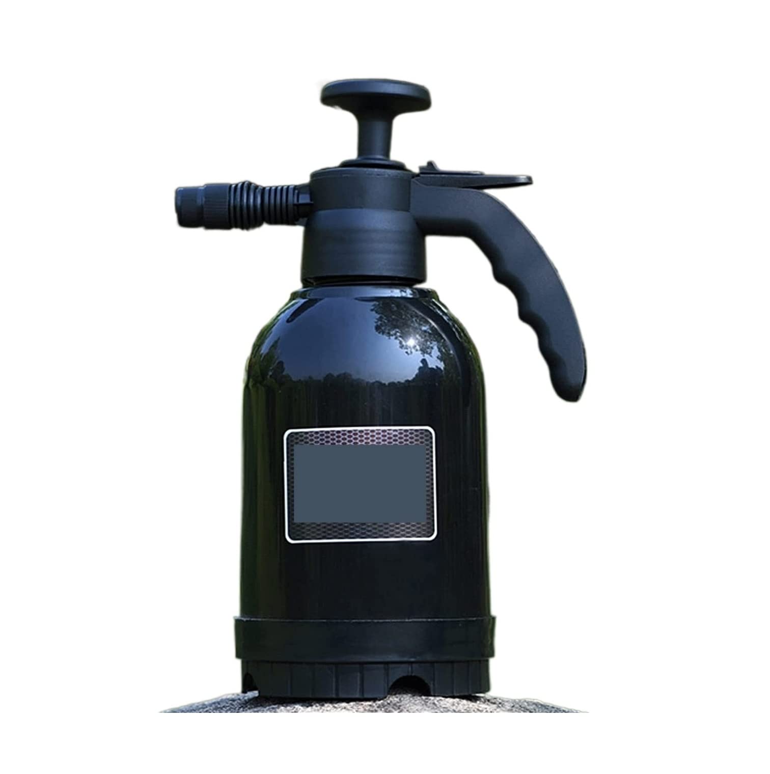 Regadera, Decorativa Moderna Bomba De Presión Manual 2L, Regadera Ajustable for Jardín, Plástico, Botella Rociadora Latas de Riego