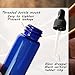36 Pack Mini Glass Dropper Bottle 5ml Blue Glass Dropper Bottles,for Essential Oil Perfume Cosmetic Liquid Traveling Sample Containers﻿ (Blue, 5ml)