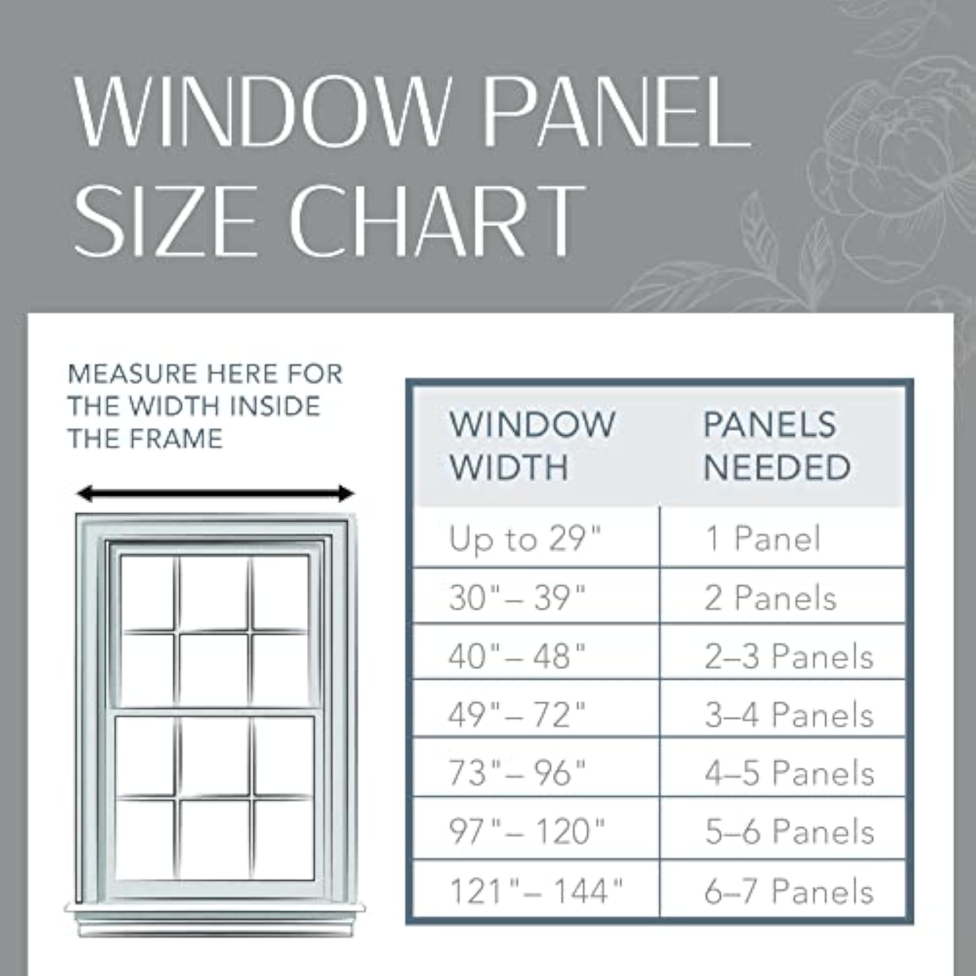 Crushed Semi-Sheer Adjustable Tie Top Window Panel