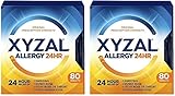 Xyzal Allergy Tablet, 80 Count, 2 Pack