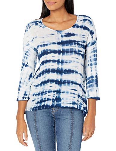 Preisvergleich Produktbild Tribal Damen Woven Front TOP Hemd, Dk.Ocean, Groß