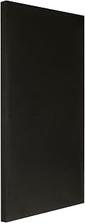 ATS Acoustics Microsuede Acoustic Panel 24" x 48" x 2" Square Edge (Black)