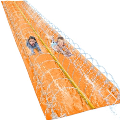 Stargo 18 x 5 ft - Slip Splash and Slide, Water Slides for Kids - Backyard waterslide for Kid Outdoor Fun Summer Water Toys, Water Activities for Kids and adults for backyard fun, Ages 4-8, 5 6 7 8-12