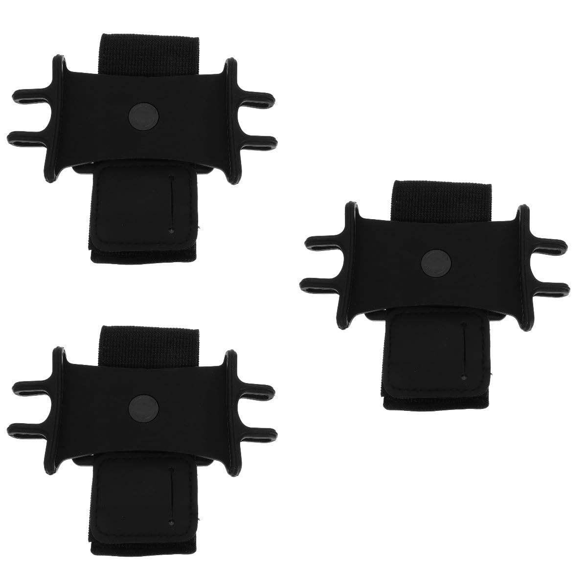 NUOBESTY 16 Pezzi braccialetto del cellulare mano supporto per telefono da braccio da corsa BASSO DEL BRANIO DI PELLA PELLITÀ cinghia manuale per il telefono Gel di silice