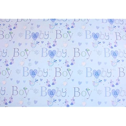 Simon Elvin Baby Boy Gift Wrap Set Cover