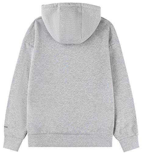 Betterchic Women's Casual Hooded Sweatshirt Soft Brushed Fleece Pullover Hoodie (Grey,Xl #TOP1
