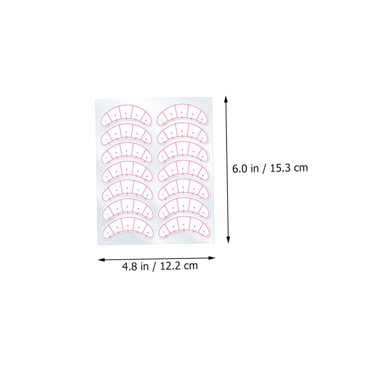 AUTSUPPL Eyelash Extensions Supplies 320pcs Isolated Patches Lash Extension Sticker Double Eyelid Stickers Eye Pads for Grafting