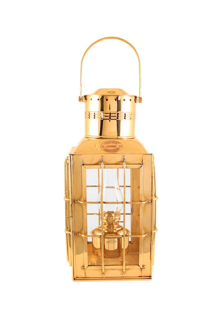 Vermont Lanterns Brass Chiefs Oil Lamp - Nautical Lantern (15