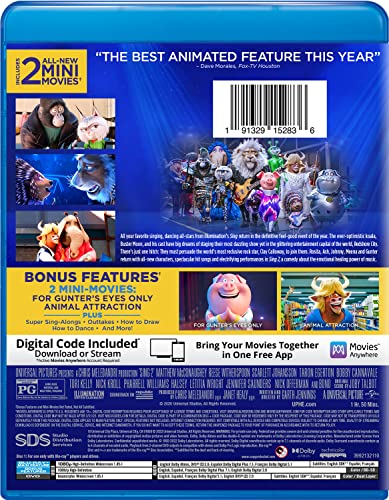 Sing 2 [Blu-ray] [DVD]