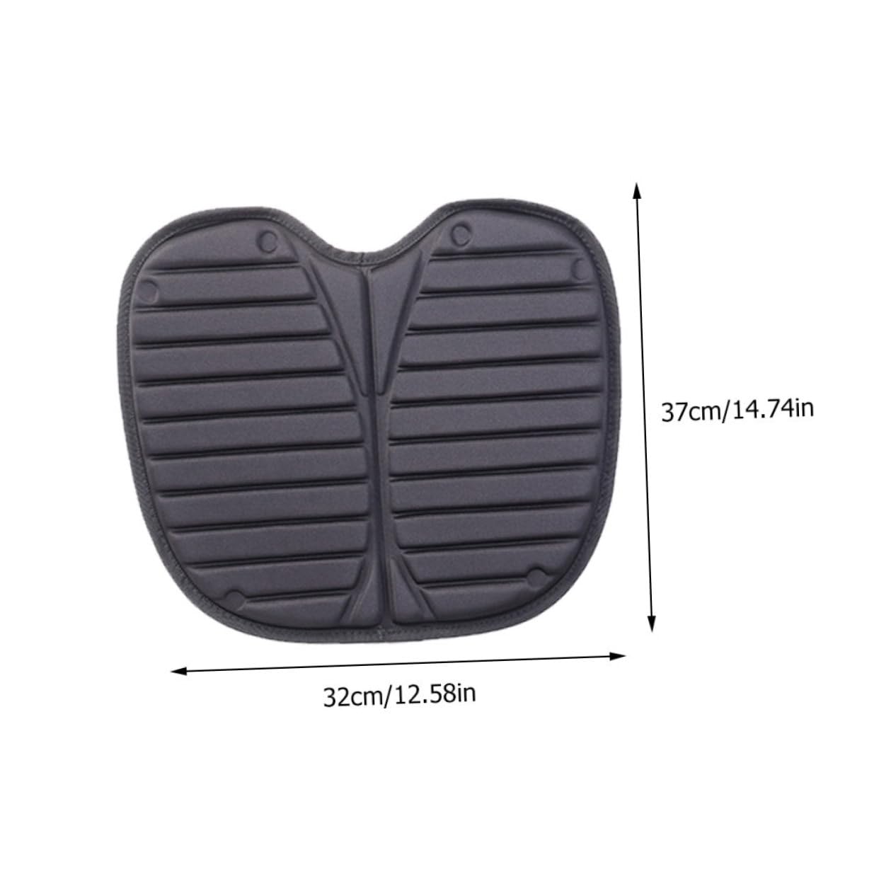 Kisangel 2stücke Kajaksitzkissen Sitzpolster Für Kajak Und Kanufahren Ergonomisches Design Tragbar Weich Bequem Und Rutschfest Für Outdoor-aktivitäten Inklusive Kunststoffschrauben