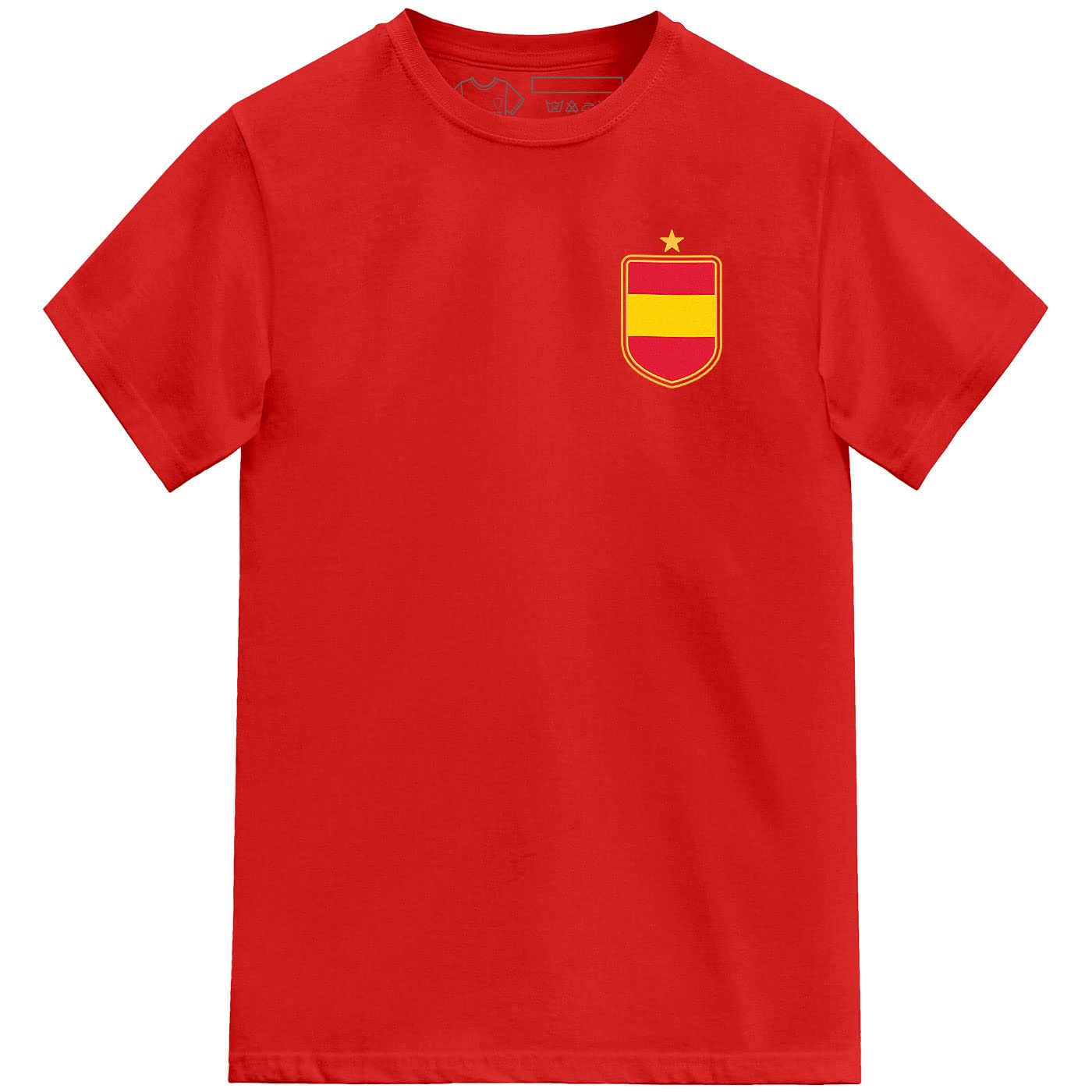FOOTEEZKids Spain Football Shirt National Country Tshirt