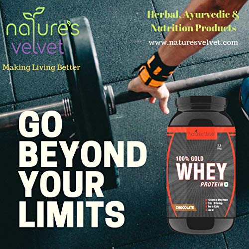 Image of Natures Velvet Lifecare Gold Standard 100% Whey, Double Rich Chocolate, 2lb - Pack of 1
