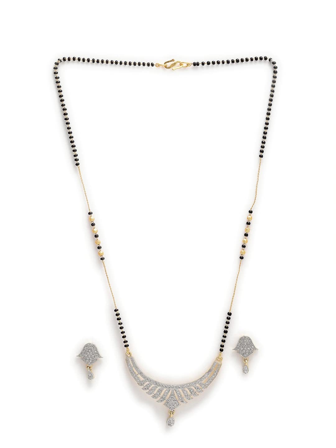 PUJVI fashions AD Mangalsutra set for womens [AD Chaku Mangaalsutra 25] (B0B51RFHK9) Amazon Price History, Amazon Price Tracker