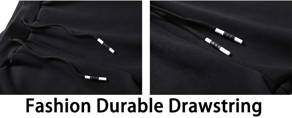 FASKUNOIE Men's Elastic Joggers Open Bottom Running Pants Comfortable Casual Trousers with Zipper Pockets : Sports & Outdoors