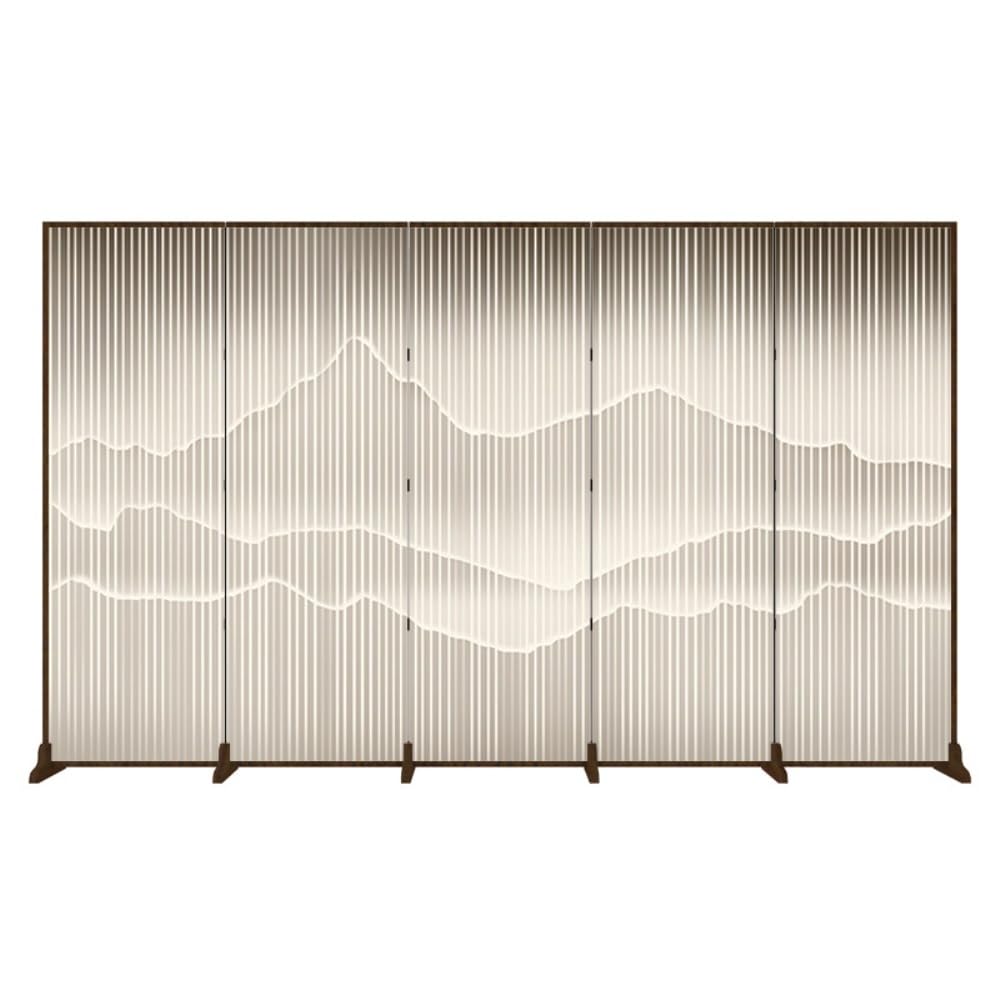 Privacy Screen Creative and Simple Screen Partition, Hotel Decoration Background Wall, Home Living Room Entrance Folding Room Divider