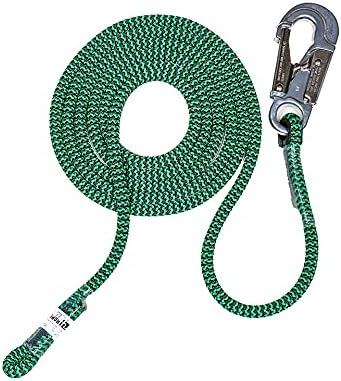 Rope Logic 7/16 Midnight Ivy Flipline w/1 Aluminum Snap 12ft