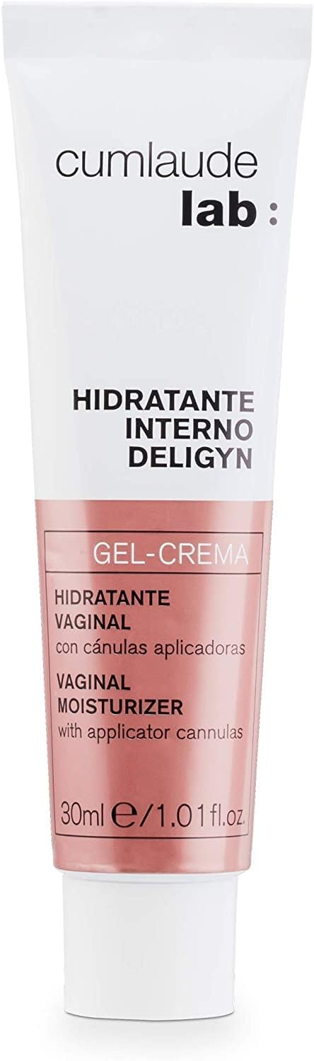 Cumlaude Lab - Deligyn Gel-Creme Intern, Feuchtigkeitsspendendes Intimgel zur Linderung von Irritation, Trockenheit und Juckreiz, hypoallergen, parfümfrei, gynäkologisch getestet - 30 ml