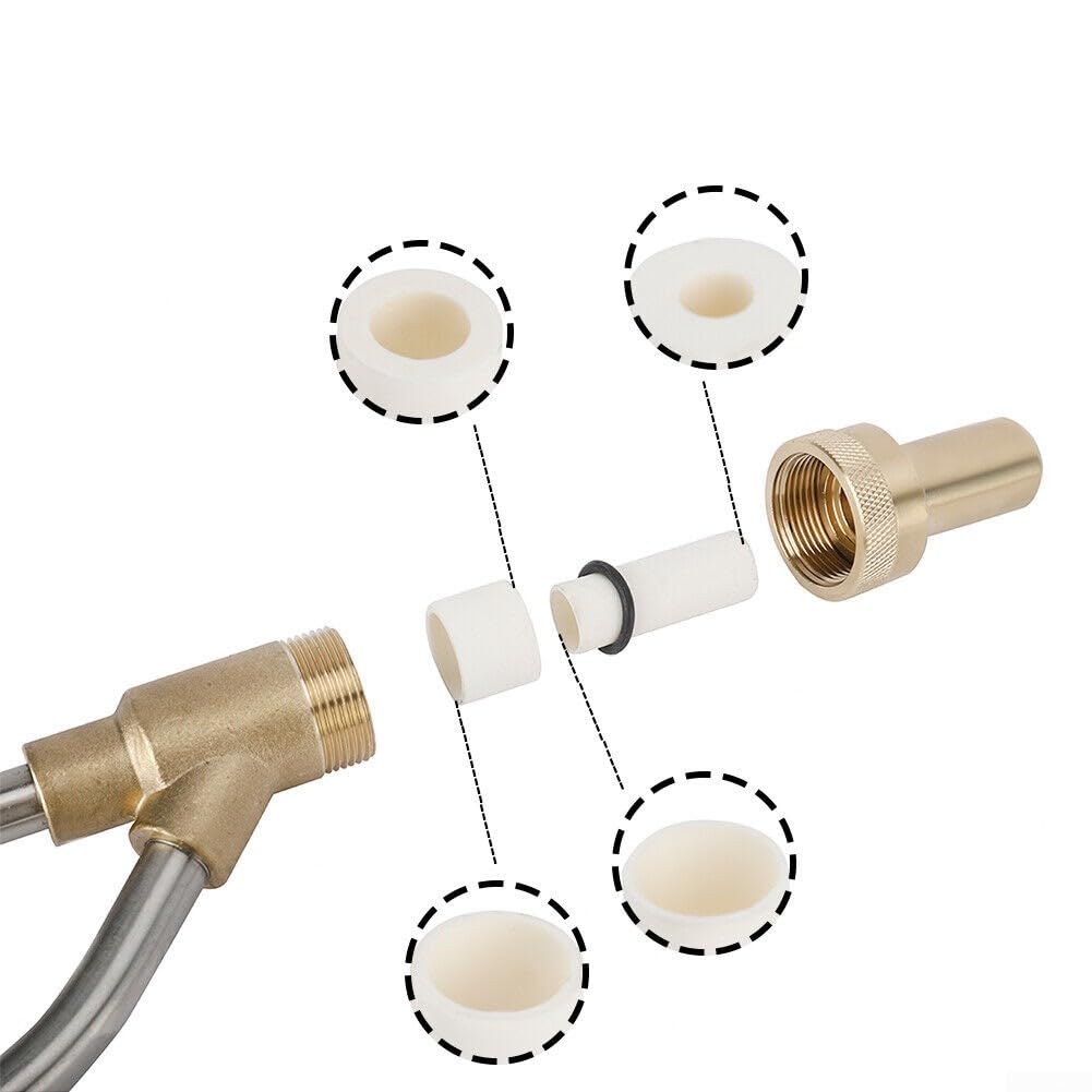 DAZZLEEX per Lancia di lavaggio auto Ugello Acqua di Potenza Sabbia Blaster Sabbiatura Kit 1/4 Connettore Rapido Per Idropulitrice