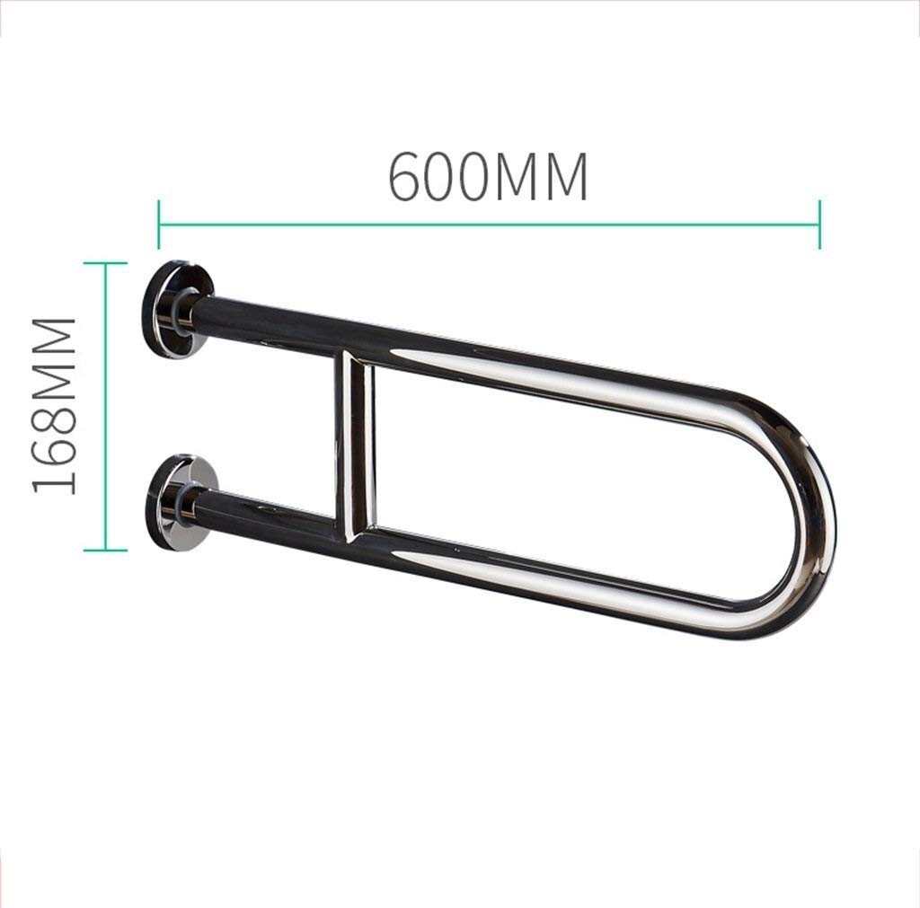Barra de Agarre de Seguridad para Ducha Resistente sin Plomo para Bañera, Barra de Agarre de Acero Inoxidable en Forma de U, Barras de Seguridad para Ducha, Inodoro, Manija de Baño, Pasamanos An