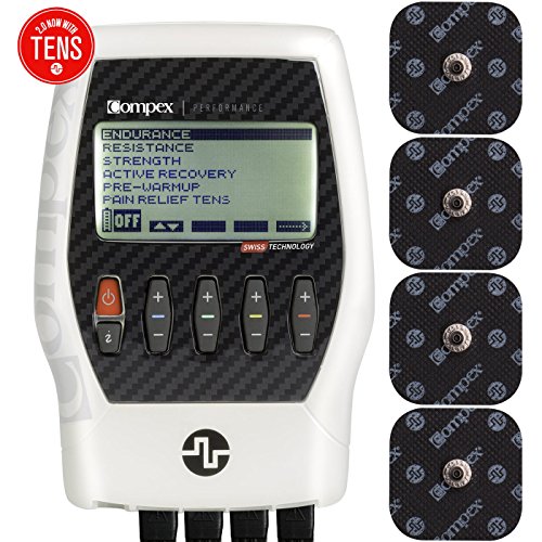 Compex Performance 2.0 Muscle Stimulator with TENS Bundle Kit