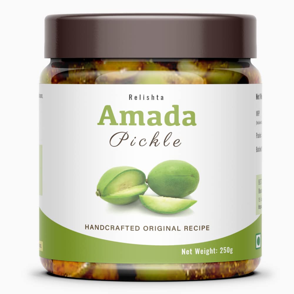 Relishta Amada Pickle Maa Ka Hath Ka Mother Made Homemade Masalo Se Bana HomeMade-image-2