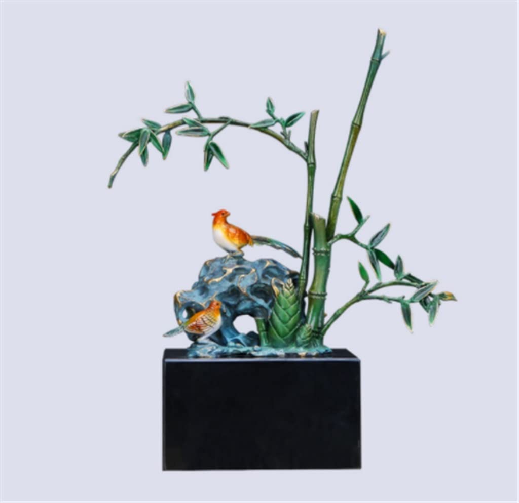 Amazon.co.jp: DHDM すべての銅の装飾品中国の居間書斎ホワイエ装飾