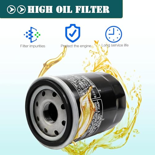 Image of 4 PCS Oil Filter 2540086 2540122 for Polaris Ranger 700-900, RZR 800-900, Sportsman 600-800, General 1000