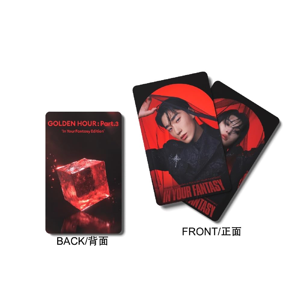 Amazon.com: ATEEZ Golden Hour: Part.3 in Your Fantasy Lomo Card