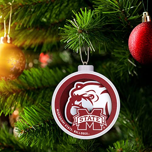 Image of YouTheFan NCAA 3D Logo Series Ornament