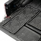 KOKSHELY Truck Bed Slide Out Cargo Tray, 56' L x 42.9' W Size Slide-Out Truck Bed Organizer Tray for 5’+Long Beds, Sliding Truck Organizers and Storage Tray with Open Hooks & Elastic Cargo Net