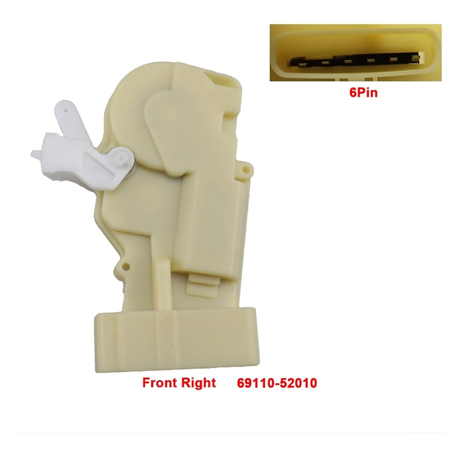 4PCS 69120-52030 Door Lock Actuator Front/Rear/Right/Left